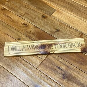 Homemade Inspirational Wood Wall Art